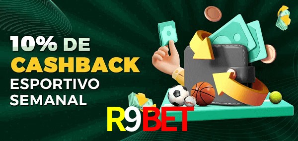 10% de bônus de cashback na R9BET
