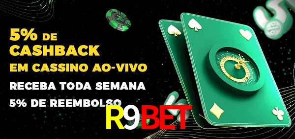 Promoções do cassino ao Vivo R9BET